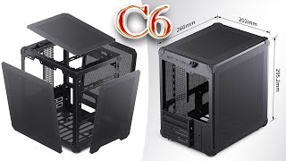 AZPC unbox vỏ case Jonsbo C6 Mesh đang hot hòn họt hiện nay