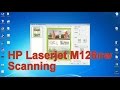 HP Laserjet M126nw Scanning HP Laserjet M126nw Scanning