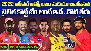 IPL 2022 Lucknow Super Giants Strenght And Weakness Analysis In Telugu | SWOT | Telugu Buzz
