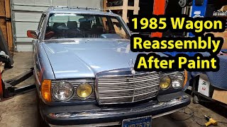 1985 Mercedes 300TD - Part 5 Reassembly After Paint