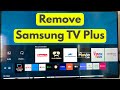 How To Remove Samsung TV Plus From Home Screen | Disable Samsung Tv Plus App 2023