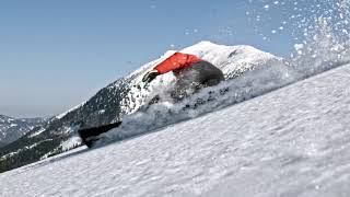 Der Ötscher mit Snowboardass Benjamin Karl