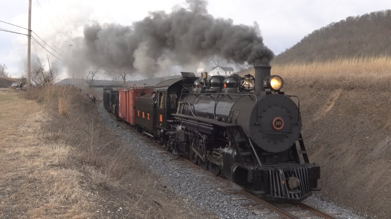 East Broad Top 16: Photo Freight In Early Morning - YouTube