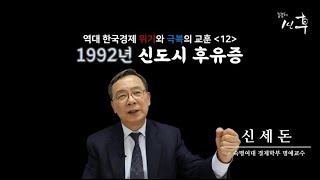 [辛경제] 역대 한국경제 위기와 극복의 교훈 (12) 1992년 신도시 후유증 | 신세돈 숙명여대 명예교수