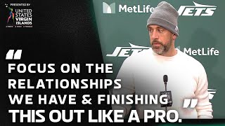 Aaron Rodgers Postgame Press Conference (12/22) | Jets vs. Rams