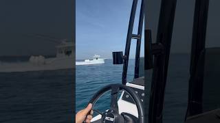 Yellowfin gets gapped by SCB.           #boat #boatfails