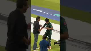 Wasim Akram appreciating Naseem Shah post match #AsiaCup2022 #Respect #PAKvAFG #Cricket #Pakistan