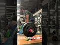 deadlift 380lbs 3 531 3s 420 tm @184lbs bw. felt 5 5. 10 10 2023