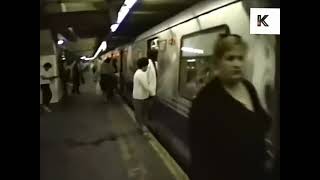 [ai upscaled]1980s Riding the New York City Subway ; stabilized 1080p