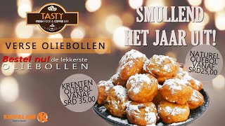 Ze zijn er weer onze heerlijke vers gebakken oliebollen 😋😋