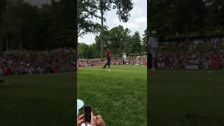 Tiger Woods Sunday Red 2018 Bellerive 5th Tee