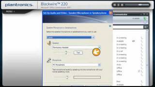 Plantronics Blackwire 220 with MOC Interactive Setup Guide (iPhone sample video)