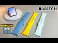 NEW Spring 2024 Sport Bands for Apple Watch Series 9 | AW Ultra 2 (ALL COLORS) Review & [Hands-On]