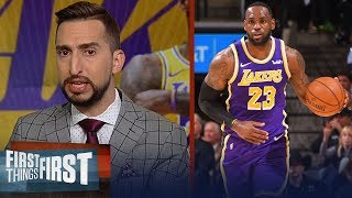 Nick Wright believes Lakers are best team in the league right now | NBA | FIRST THINGS FIRST
