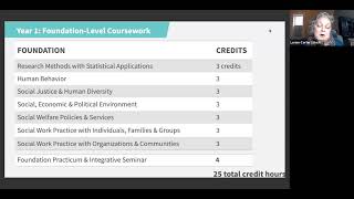 MSW Curriculum Overview