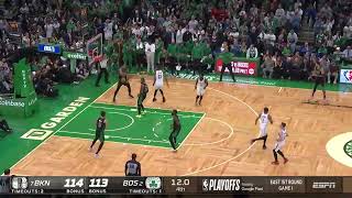The LAST Minute of Nets-Celtics Game 1 🔥