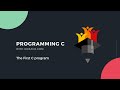 How to Write your First C code ? | How to use code blocks?