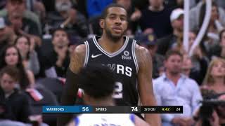 Golden State Warriors vs San Antonio Spurs : November 18, 2018