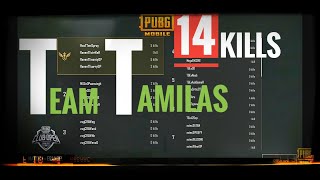 |PMCO DAY-1|TEAM TAMILAS 14 KILLS DOMINATION|INTENCE LAST CIRCLE MGZED VS TT||