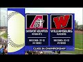 Class 3A - Williamsburg Raiders vs. Assumption Knights