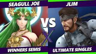 Smash Ultimate Tournament - Seagull Joe (Palutena) Vs. JLim (Snake) S@X 326 SSBU Winners Semis