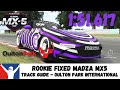 iRacing Rookie Fixed Mazda MX5 - Oulton Park International - 1:51.617 - Track Guide