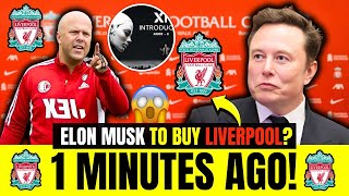 🚨| BREAKING👉 ELON MUSK TO BUY LIVERPOOL?😱 Transfers: Tchouameni, Nunez, Van Dijk | Liverpool FC