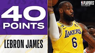 LeBron James' HISTORIC 40-Point Performance In Game 4! | May 22, 2023