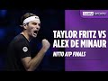 Taylor Fritz vs Alex de Minaur | Nitto ATP Finals | Match Highlights