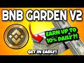 BNB GARDEN V2 Review (EARN 3% - 10% DAILY ROI!!) | LAUNCHING SOON!! Get In EARLY On BNB Garden V2!!