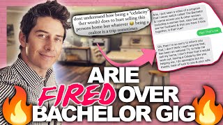 Bachelor Arie Gets Fired From Real Estate Client - Exposes Her Hilarious Texts!