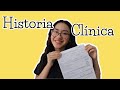 ¿Cómo llenar una historia clínica?