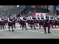The Bagpipes and Bands of the 2024 NYC St. Patrick’s Day Parade. 3/16/24