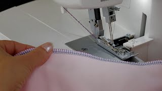 BERNINA overlocker/serger L 460 / 450: threading and sewing, 4-thread overlock