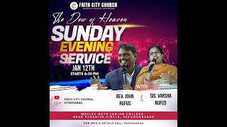 The Dew of Heaven | Sunday Evening Service | Rev. John Rufus |