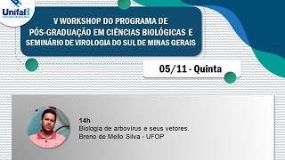 Biologia de arbovírus e seus vetores - V Workshop do PPGCB e Seminário de Virologia do Sul de Minas