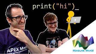 Math Professor and his Computer Science Major Son React to Animation vs. Coding