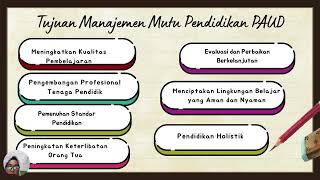 Manajemen Mutu Pendidikan PAUD