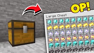 Minecraft, But Chest Gives UNLIMITED OP Items.....