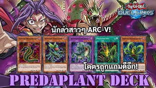 YGO DuelLinks Predaplant Deck(บ้านจน) พืชสุดอันตาย!