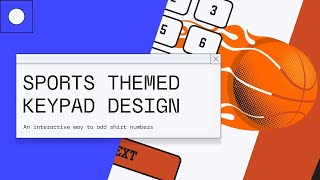 Creating an Interactive Sports-Themed Numerical Keypad in Canva and DSLR Remote Pro