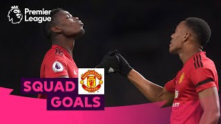 Magical Manchester United Goals | Pogba, Rooney, Ronaldo | Squad Goals