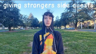 Giving Strangers Side Quests