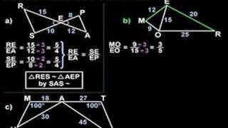 Proving Triangles are Similar - MathHelp.com - Geometry Help