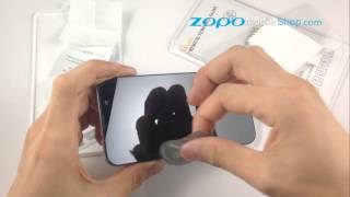 How to install Tempered Glass Screen Protector for ZOPO ZP980