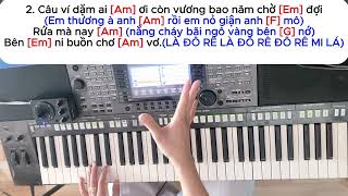 Hướng dẫn đệm hát organ Đừng Trách Câu Ví Dặm dễ nhất| Đăng Trung organ .0364274243