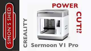 Creality Sermoon V1 Pro bonus features! 3d printing