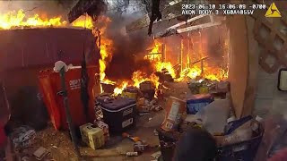 Mohave County Sheriff's Deputy saves man from burning building