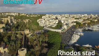 Luchtvideo Rhodos stad - De Griekse Gids