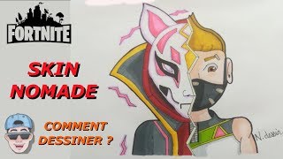 Skin Fortnite Nomade Evolution 6 Videos Ytube Tv - 1 dessiner le skin nomade fortnite mi 100 mi niveau 0